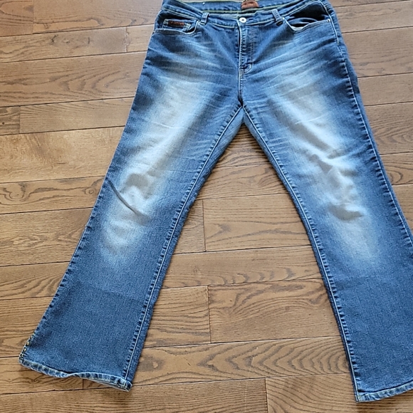 B JEANS DETAILED BACK 1120" STUDDED SLIT OPENING L - Picture 5 of 5